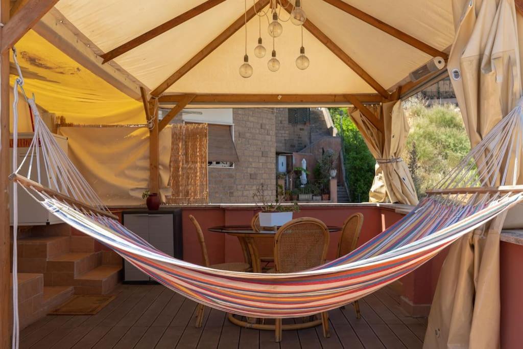 Penthouse With Jacuzzi On Private Terrace In Trastevere Róma Kültér fotó