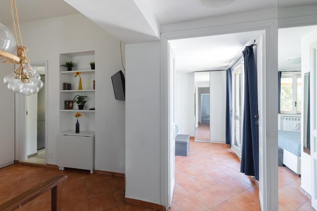 Penthouse With Jacuzzi On Private Terrace In Trastevere Róma Kültér fotó